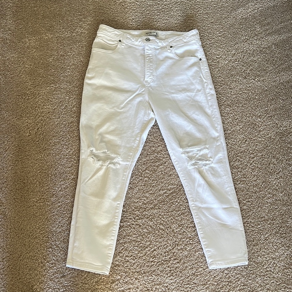 Curve Love High Rise Super Skinny Ankle Jean - 32/14 Short